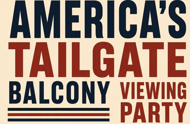 America's Tailgate: Balcony Viewing Party!