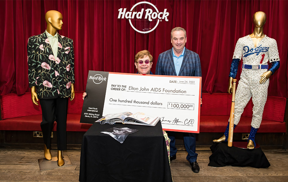 elton john donation