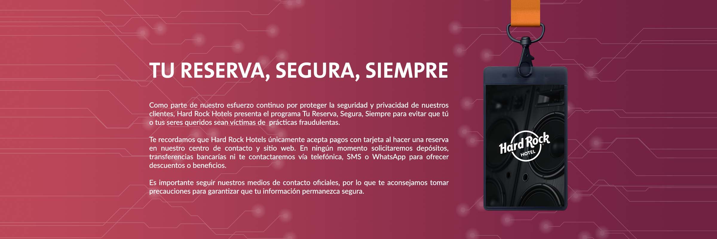 Programa anti fraude hard rock hotel punta cana