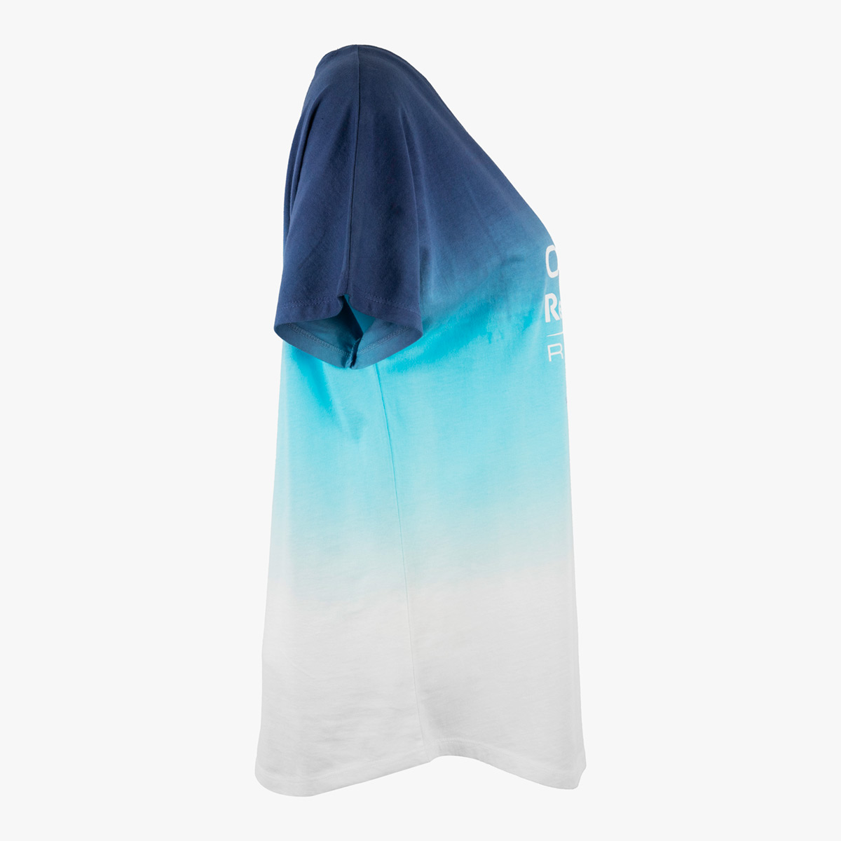 Oracle Red Bull Racing Slim Fit Tee in Gradient Blue Ombre image number 4